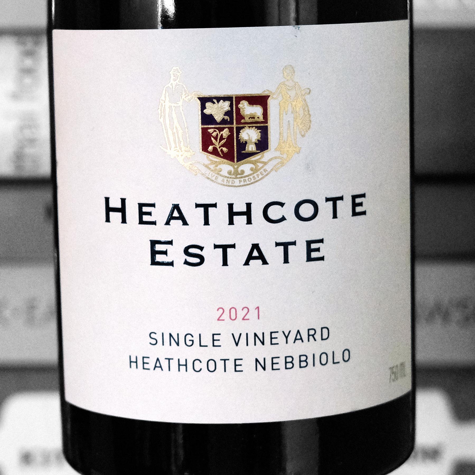 Heathcote Estate Single Vineyard Nebbiolo 2021 (Heathcote, Vic)
