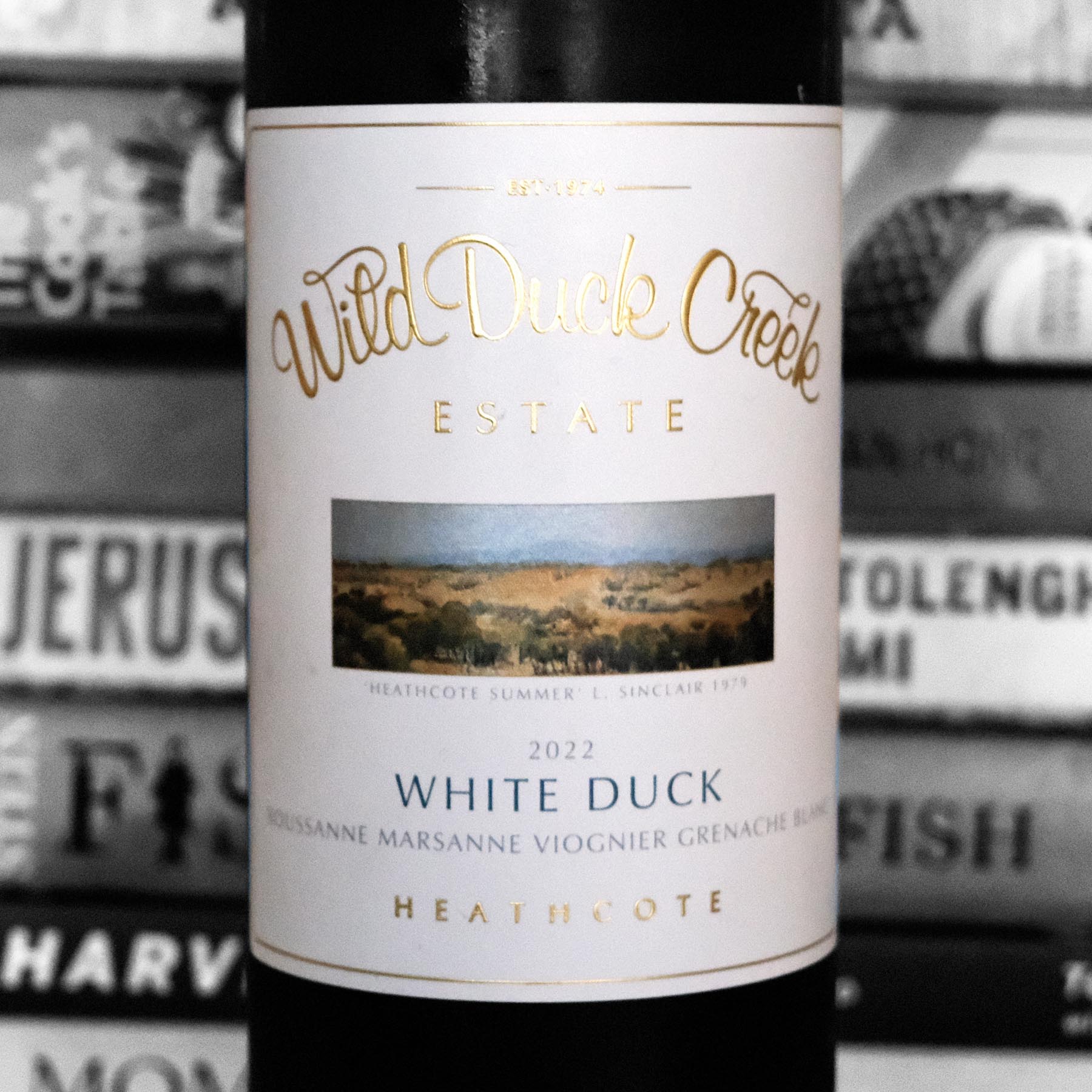 Wild Duck Creek Estate White Duck Roussanne Marsanne Viognier Grenache Blanc 2022 Heathcote, Vic
